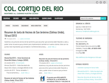 Tablet Screenshot of cortijodelrio.com.mx